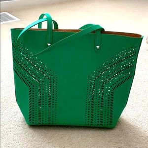 Stella & Dot Leather Tote